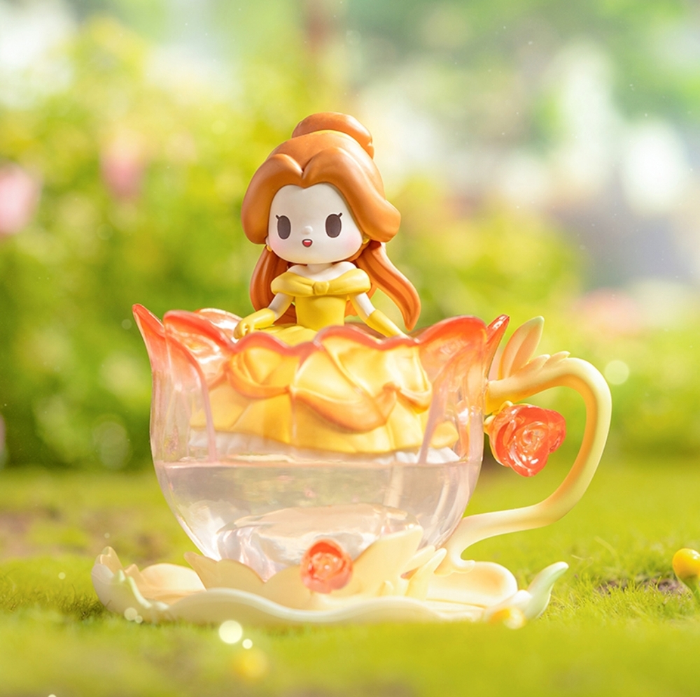 Belle within Rose Teacup (Disney princess teacup D-baby series bind box) - Picture 2 of 11